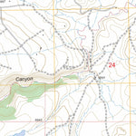 US Forest Service - Topo El Vado, NM FSTopo Legacy digital map