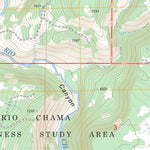 US Forest Service - Topo El Vado, NM FSTopo Legacy digital map