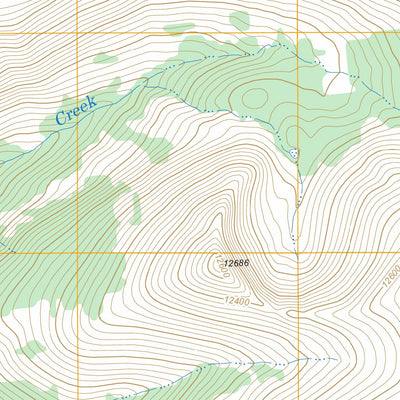 US Forest Service - Topo El Valle Creek, CO FSTopo Legacy digital map