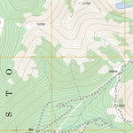 US Forest Service - Topo El Valle Creek, CO FSTopo Legacy digital map