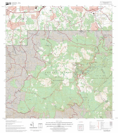 US Forest Service - Topo El Yunque, PR FSTopo Legacy digital map