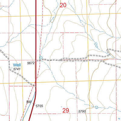 US Forest Service - Topo Elba, ID FSTopo Legacy digital map