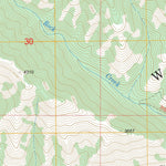 US Forest Service - Topo Elbow Creek, OR - WA FSTopo Legacy digital map