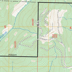 US Forest Service - Topo Eldon, WA FSTopo Legacy digital map