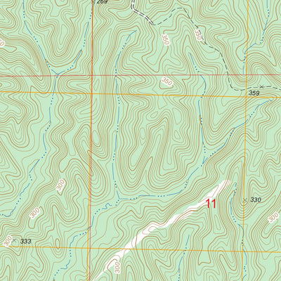 US Forest Service - Topo Eldorado, MS FSTopo Legacy digital map