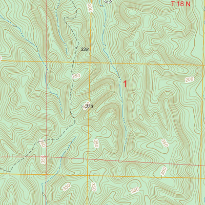 US Forest Service - Topo Eldorado, MS FSTopo Legacy digital map