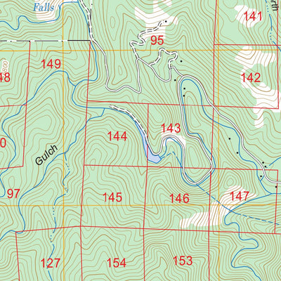 US Forest Service - Topo Eldorado Springs, CO FSTopo Legacy digital map
