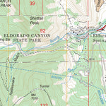 US Forest Service - Topo Eldorado Springs, CO FSTopo Legacy digital map