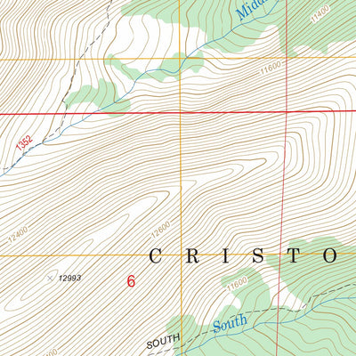 US Forest Service - Topo Electric Peak, CO FSTopo Legacy digital map