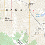 US Forest Service - Topo Electric Peak, CO FSTopo Legacy digital map