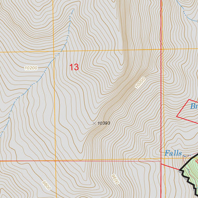 US Forest Service - Topo Elephant Head Rock, CO FSTopo Legacy digital map
