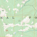 US Forest Service - Topo Elevenmile Creek, ID FSTopo Legacy digital map