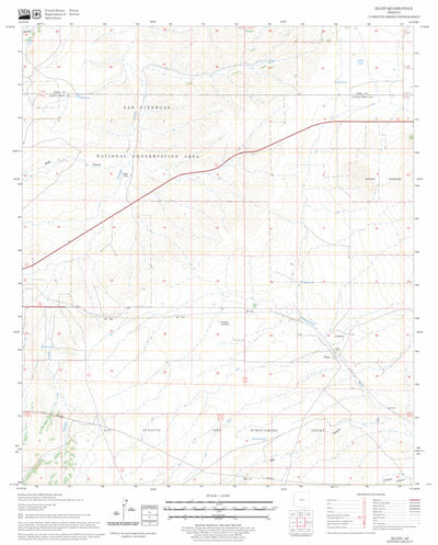 US Forest Service - Topo Elgin, AZ FSTopo Legacy digital map