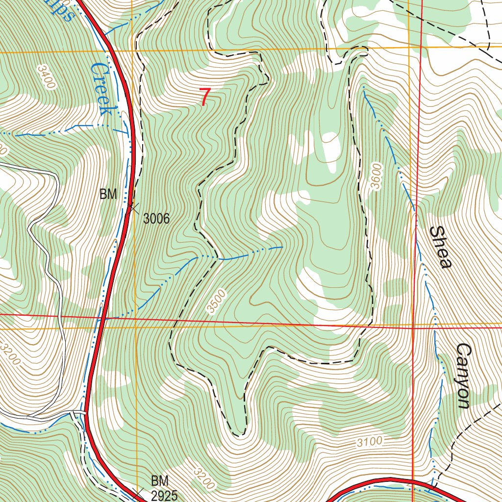 Elgin, OR FSTopo Legacy Map by US Forest Service - Topo | Avenza Maps