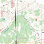 US Forest Service - Topo Elk Creek, CA FSTopo Legacy digital map