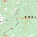 US Forest Service - Topo Elk Knob, CO FSTopo Legacy digital map