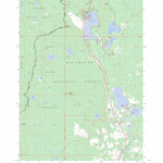 US Forest Service - Topo Elk Lake, OR FSTopo Legacy digital map