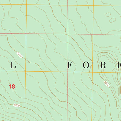 US Forest Service - Topo Elk Lake, OR FSTopo Legacy digital map