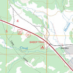 US Forest Service - Topo Elk Meadow, ID FSTopo Legacy digital map