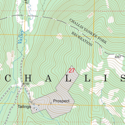 US Forest Service - Topo Elk Meadow, ID FSTopo Legacy digital map