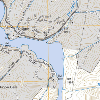 US Forest Service - Topo Elk Mills, TN - NC FSTopo Legacy digital map