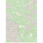US Forest Service - Topo Elk Mountain, MT FSTopo Legacy digital map