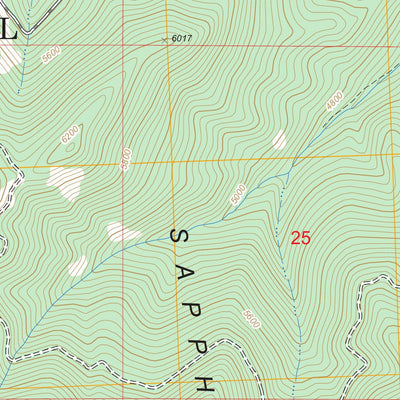 US Forest Service - Topo Elk Mountain, MT FSTopo Legacy digital map