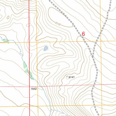 US Forest Service - Topo Elk Mountain SW, WY FSTopo Legacy digital map