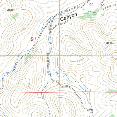 US Forest Service - Topo Elk, NM FSTopo Legacy digital map