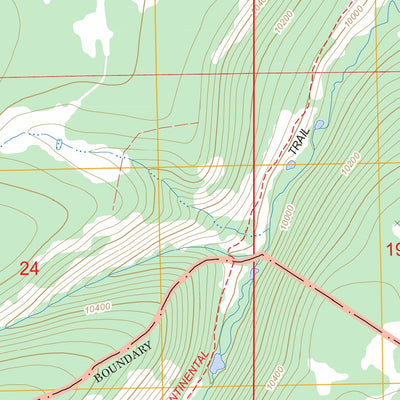 US Forest Service - Topo Elk Park, CO FSTopo Legacy digital map