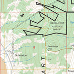 US Forest Service - Topo Elk Park Pass, MT FSTopo Legacy digital map