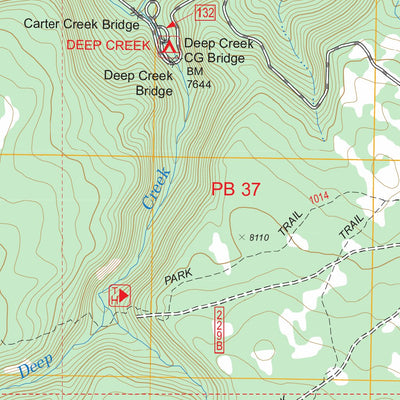 US Forest Service - Topo Elk Park, UT FSTopo Legacy digital map