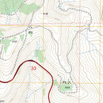 US Forest Service - Topo Elk Rock, WA FSTopo Legacy digital map