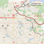 US Forest Service - Topo Elk Rock, WA FSTopo Legacy digital map