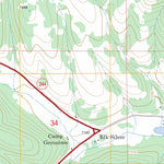 US Forest Service - Topo Elk-Silver, NM FSTopo Legacy digital map