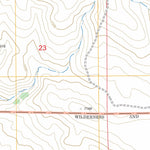 US Forest Service - Topo Elk Springs, MT - ID FSTopo Legacy digital map
