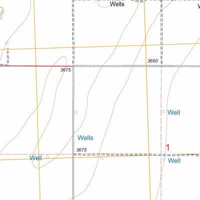US Forest Service - Topo Elkhart South, KS - OK FSTopo Legacy digital map