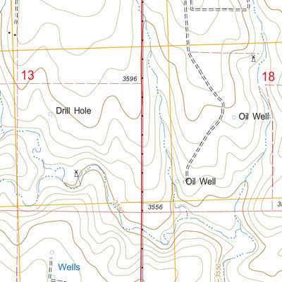 US Forest Service - Topo Elkhart South, KS - OK FSTopo Legacy digital map