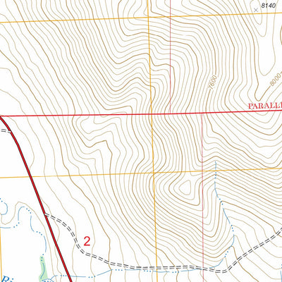 US Forest Service - Topo Elkhorn Creek, ID FSTopo Legacy digital map
