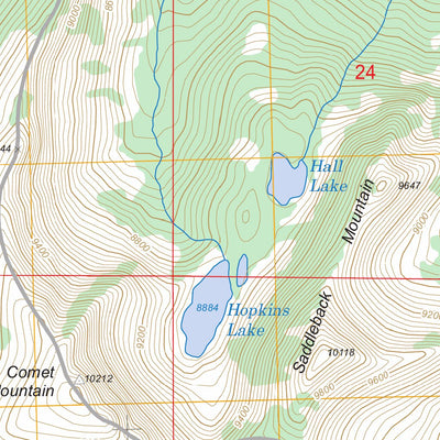 US Forest Service - Topo Elkhorn Hot Springs, MT FSTopo Legacy digital map