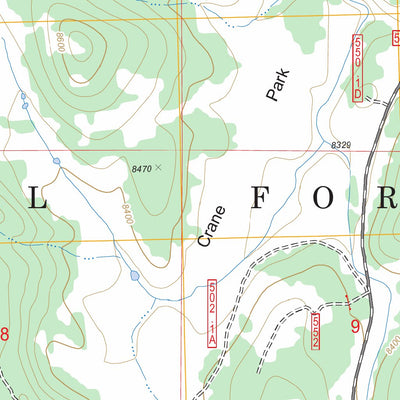 US Forest Service - Topo Elkhorn Mountain, CO FSTopo Legacy digital map