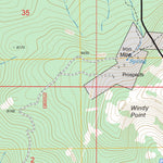 US Forest Service - Topo Elkhorn, MT FSTopo Legacy digital map