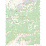 US Forest Service - Topo Elkhorn Peak, WY FSTopo Legacy digital map