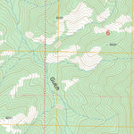 US Forest Service - Topo Elkhorn Peak, WY FSTopo Legacy digital map