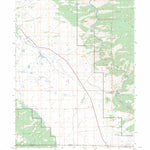US Forest Service - Topo Elkhorn Point, WY - CO FSTopo Legacy digital map