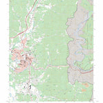 US Forest Service - Topo Elkins, WV FSTopo Legacy digital map