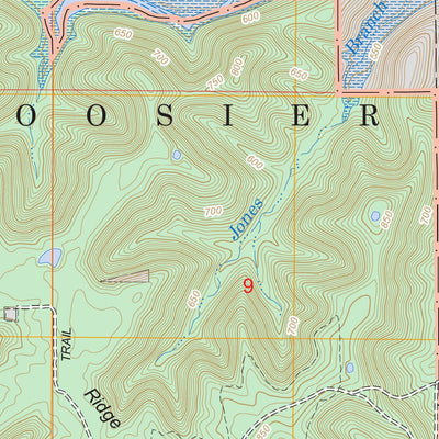 US Forest Service - Topo Elkinsville, IN FSTopo Legacy digital map