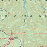 US Forest Service - Topo Elkinsville, IN FSTopo Legacy digital map