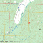 US Forest Service - Topo Ellington SE, MO FSTopo Legacy digital map