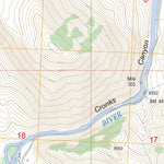 US Forest Service - Topo Ellis, ID FSTopo Legacy digital map